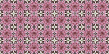 Kusursuz desenler. Geometrik yineleme kalıbının dokusu. Kaleydoskopik arkaplan