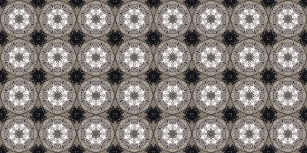 Bezešvé Vzory Struktura Geometrického Opakujícího Obrazce Kaleidoskopické Pozadí — Stock fotografie