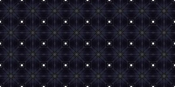 Bezešvé Vzory Struktura Geometrického Opakujícího Obrazce Kaleidoskopické Pozadí — Stock fotografie