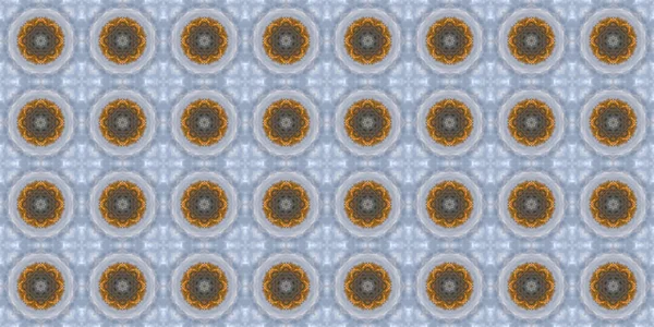 Seamless Patterns Texture Geometric Repeating Pattern Kaleidoscopic Background — 图库照片
