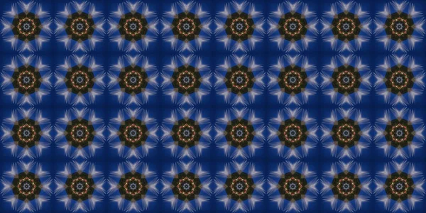 Seamless Patterns Texture Geometric Repeating Pattern Kaleidoscopic Background — Foto Stock