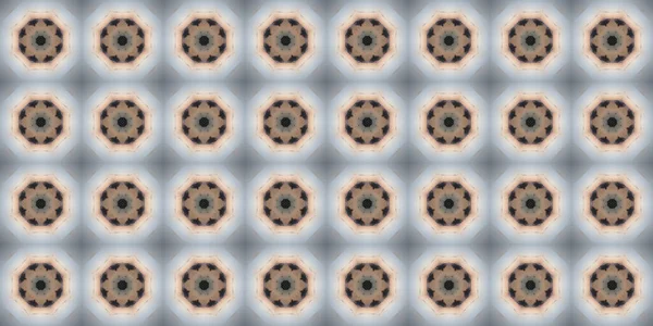 Bezešvé Vzory Struktura Geometrického Opakujícího Obrazce Kaleidoskopické Pozadí — Stock fotografie