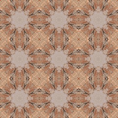 Kusursuz desen. Baskı ve dekorasyon için geometrik desen. Kaleydoskop dokusu