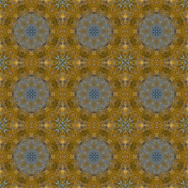 Seamless Pattern Geometric Pattern Printing Decoration Kaleidoscope Texture — Stockfoto