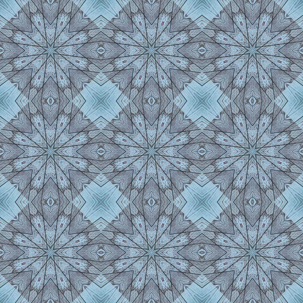 Seamless Pattern Geometric Pattern Printing Decoration Kaleidoscope Texture — Stockfoto