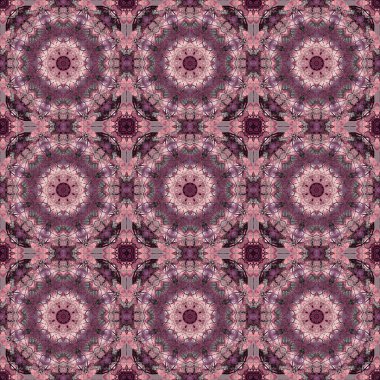 Kusursuz desen. Baskı ve dekorasyon için geometrik desen. Kaleydoskop dokusu