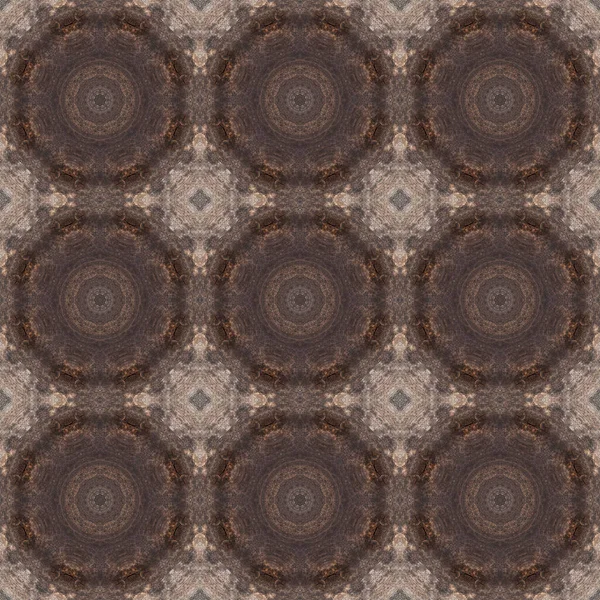 Seamless Pattern Geometric Pattern Printing Decoration Kaleidoscope Texture — 图库照片