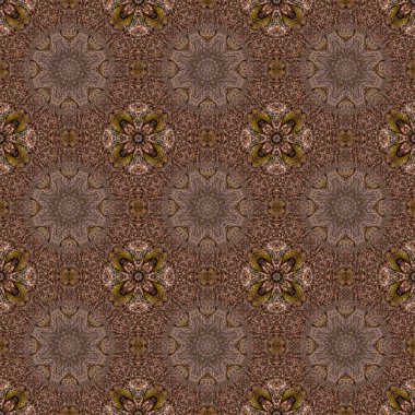 Kusursuz desen. Baskı ve dekorasyon için geometrik desen. Kaleydoskop dokusu