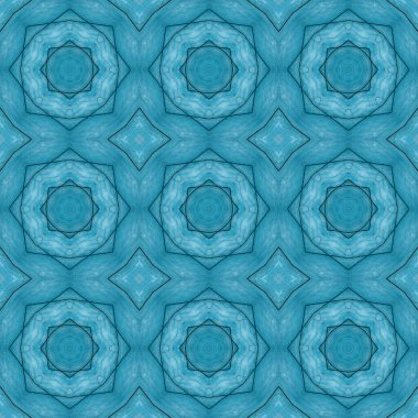 Kusursuz desen. Baskı ve dekorasyon için geometrik desen. Kaleydoskop dokusu