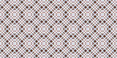 Kusursuz şebeke modeli. İskoç dokusu. Satır ve elmasların arkaplanı