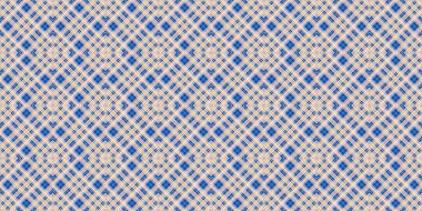 Seamless grid pattern. Scottish texture. Background of lines and diamonds
