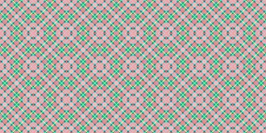 Kusursuz şebeke modeli. İskoç dokusu. Satır ve elmasların arkaplanı