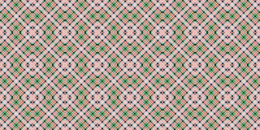 Kusursuz şebeke modeli. İskoç dokusu. Satır ve elmasların arkaplanı