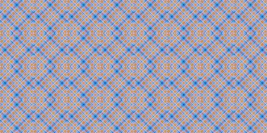 Seamless grid pattern. Scottish texture. Background of lines and diamonds
