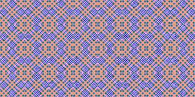 Seamless grid pattern. Scottish texture. Background of lines and diamonds