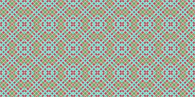 Seamless grid pattern. Scottish texture. Background of lines and diamonds
