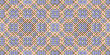 Seamless grid pattern. Scottish texture. Background of lines and diamonds