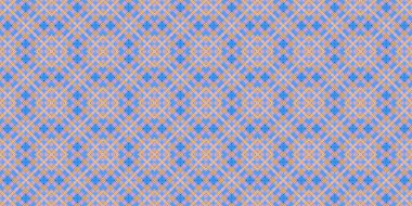 Seamless grid pattern. Scottish texture. Background of lines and diamonds