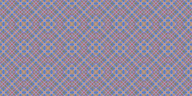 Seamless grid pattern. Scottish texture. Background of lines and diamonds