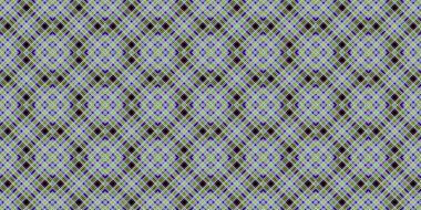 Kusursuz şebeke modeli. İskoç dokusu. Satır ve elmasların arkaplanı