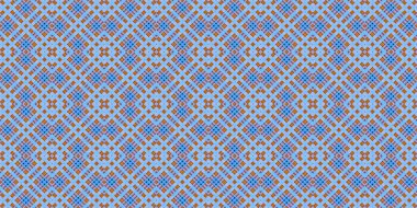 Kusursuz şebeke modeli. İskoç dokusu. Satır ve elmasların arkaplanı