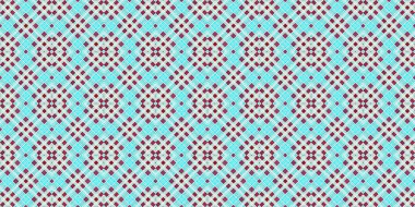 Kusursuz şebeke modeli. İskoç dokusu. Satır ve elmasların arkaplanı