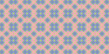 Seamless grid pattern. Scottish texture. Background of lines and diamonds