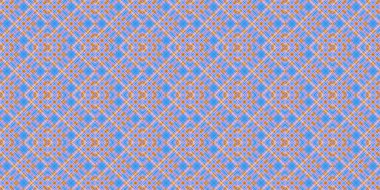 Seamless grid pattern. Scottish texture. Background of lines and diamonds