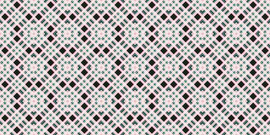 Kusursuz şebeke modeli. İskoç dokusu. Satır ve elmasların arkaplanı