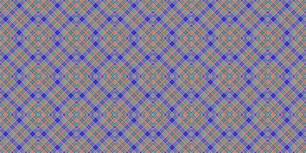 Seamless Grid Pattern Scottish Texture Background Lines Diamonds — Foto Stock