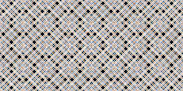Seamless Grid Pattern Scottish Texture Background Lines Diamonds — Stock fotografie