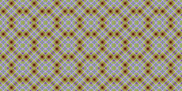 Seamless Grid Pattern Scottish Texture Background Lines Diamonds — Φωτογραφία Αρχείου