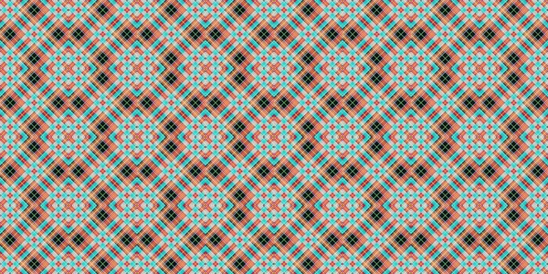 Seamless Grid Pattern Scottish Texture Background Lines Diamonds — Stockfoto