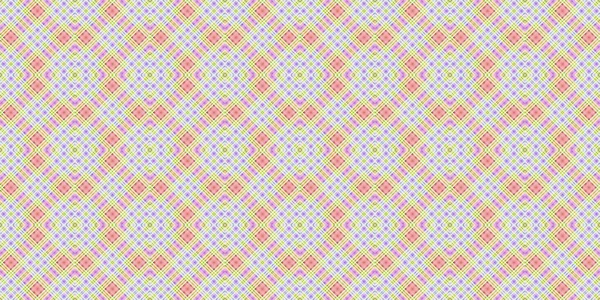 Seamless Grid Pattern Scottish Texture Background Lines Diamonds — стоковое фото