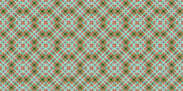 Seamless Grid Pattern Scottish Texture Background Lines Diamonds — Stock Fotó