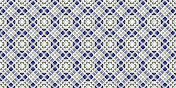 Seamless grid pattern. Scottish texture. Background of lines and diamonds