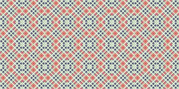 Seamless Grid Pattern Scottish Texture Background Lines Diamonds — Stockfoto