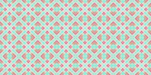 Seamless Grid Pattern Scottish Texture Background Lines Diamonds — Stock Photo, Image