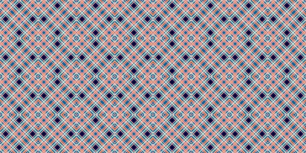 Seamless Grid Pattern Scottish Texture Background Lines Diamonds —  Fotos de Stock