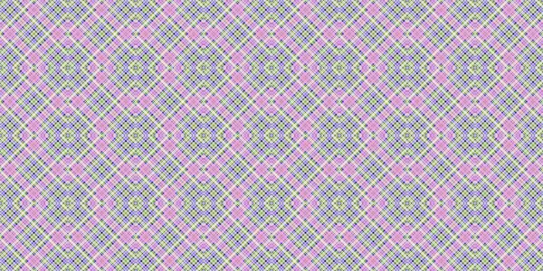 Seamless Grid Pattern Scottish Texture Background Lines Diamonds — Zdjęcie stockowe