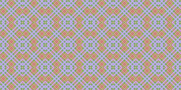 Seamless grid pattern. Scottish texture. Background of lines and diamonds