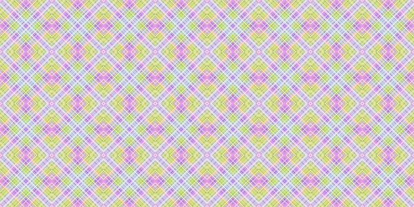 Seamless Grid Pattern Scottish Texture Background Lines Diamonds — ストック写真