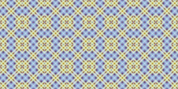 Seamless Grid Pattern Scottish Texture Background Lines Diamonds — Photo