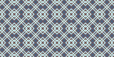 Kusursuz şebeke modeli. İskoç dokusu. Satır ve elmasların arkaplanı