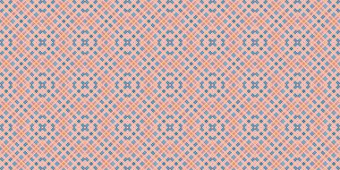 Kusursuz şebeke modeli. İskoç dokusu. Satır ve elmasların arkaplanı