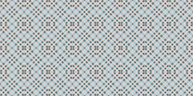 Seamless grid pattern. Scottish texture. Background of lines and diamonds