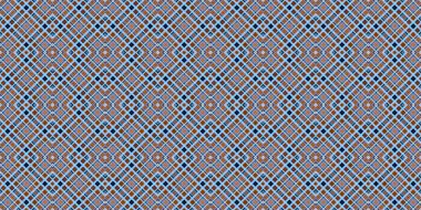 Kusursuz şebeke modeli. İskoç dokusu. Satır ve elmasların arkaplanı