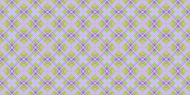 Kusursuz şebeke modeli. İskoç dokusu. Satır ve elmasların arkaplanı