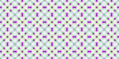 Kusursuz şebeke modeli. İskoç dokusu. Satır ve elmasların arkaplanı