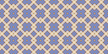 Abstract seamless pattern. Digital random texture. linear patterns of stars